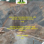 This Strategic Environmental and Social Assessment (SESA) guides the implementation of environmental and social management for the MinDiver Project in Nigeria.