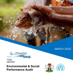 This document is an Environmental & Social Performance Audit (ESPA) for the Urban Water Sector Reform and Port Harcourt Water Supply and Sanitation Project (UWSR & PHWSSP) in Rivers State, Nigeria.